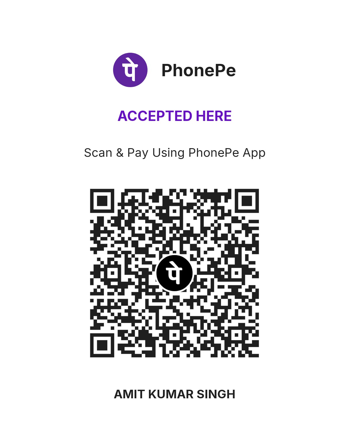 Payment QR Code